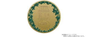 阪神甲子園球場100周年記念事業2024年に甲子園歴史館に来館された方へ阪神甲子園球場100周年記念品をプレゼント！～最後となる第4弾はメダル型ピンバッチ～