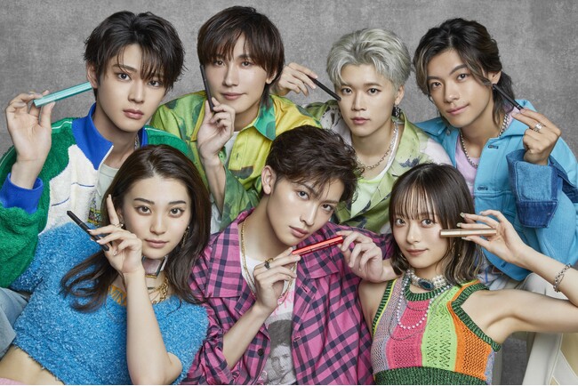 7人組ダンス&ボーカルグループ“GENIC”が、ジェンダーやパーソナルカラーにとらわれず「自分らしさ」を提案するコスメブランド『3650』新キャラクターに就任！
