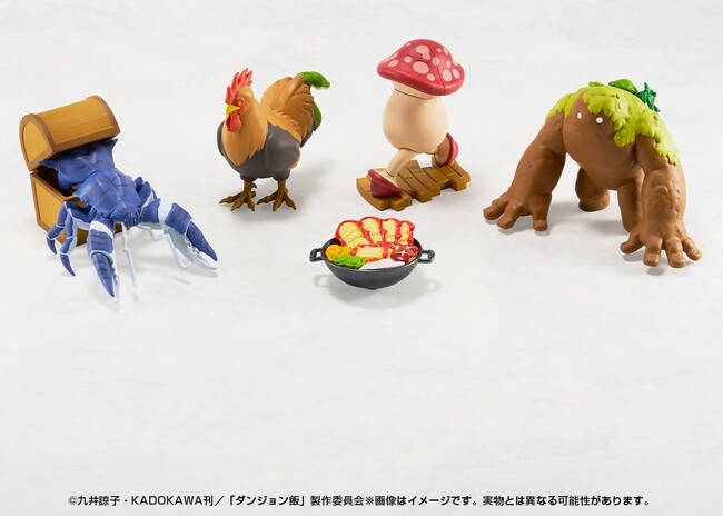 解体調理！魔物コレクションフィギュア！ ＴＶアニメ『ダンジョン飯』が解体パズルFANTASYシリーズに登場！