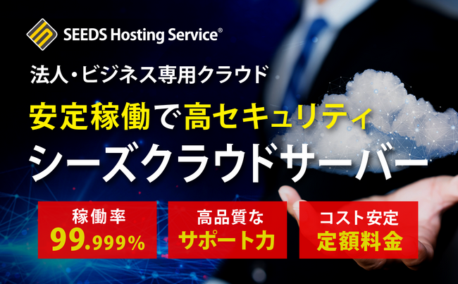 ビジネス専用で運用保守つき、定額制クラウドサーバー提供開始。安定稼働で高セキュリティのフルマネージドサービス