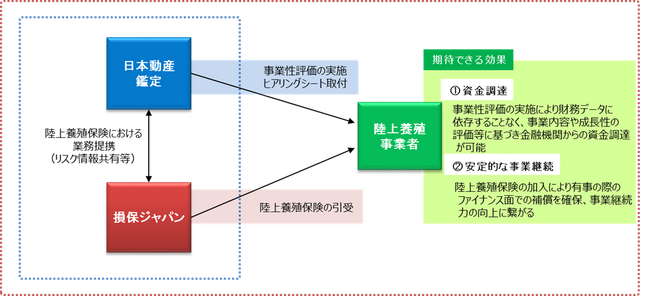日本動産鑑定との業務提携による陸上養殖保険引受けスキームの構築～社会課題解決に資する新たな価値の創造～