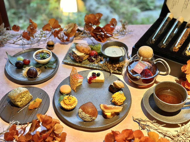 【NIPPONIA HOTEL 伊賀上野 城下町】伊賀の秋の味覚を愉しむ「Autumn Afternoon Tea Set」を9～10月の期間限定で提供