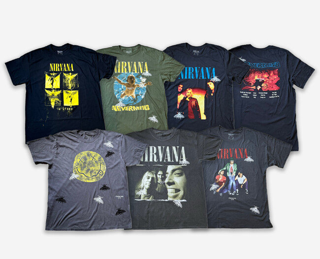 ジャパン発のカスタマイズブランド「プリンチペプリヴェ」から、90年代グランジを象徴する「NIRVANA(ニルヴァーナ)」バンドTシャツのカスタマイズプロダクトが登場。