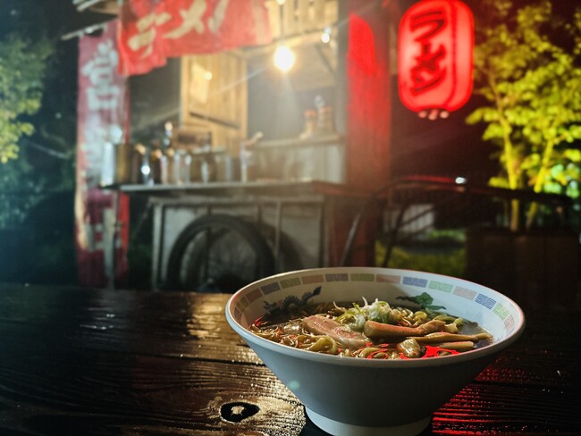 9月の三連休限定！　昭和レトロな温泉銭湯 玉川温泉が昭和レトロな赤提灯のラーメン屋台で「本物のラーメン」を提供します
