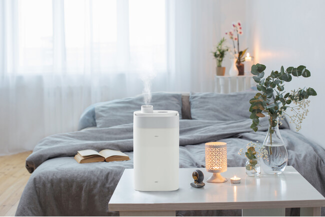 お手入れと給水、２つのカンタン「お手入れカンタン　超音波式加湿器」を2機種発売