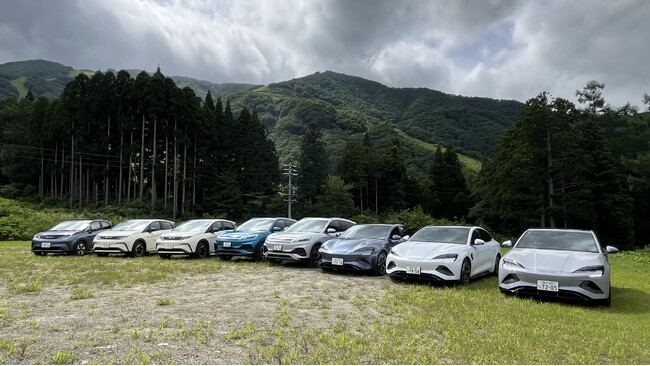 BYD、「JAPAN EV Rally 白馬 2024」参加レポート