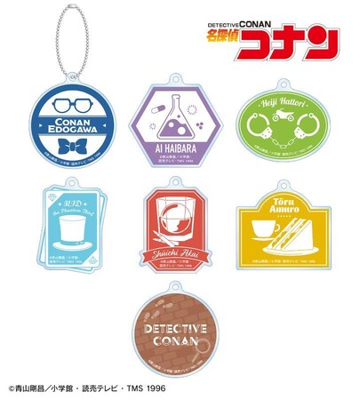 『名探偵コナン』のarti-mate トレーディングアクリルキーホルダー モチーフver.などの受注を開始！！アニメ・漫画のオリジナルグッズを販売する「AMNIBUS」にて