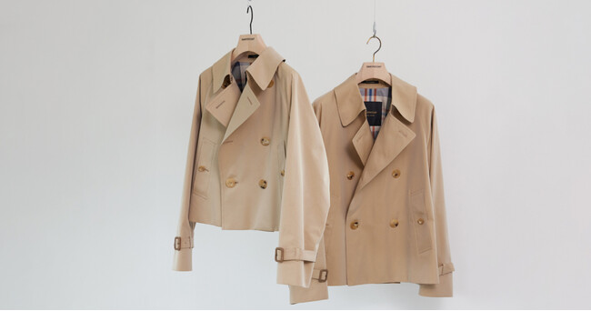 暖冬に向けた新商品『100年コート ショートトレンチモデル』 9月11日(水)発売