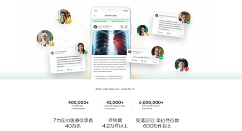 東南アジア最大の医師向けプラットフォーム提供会社「Docquity」と連携し東南アジア圏における医療向上を目指す