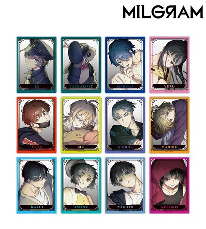 『MILGRAM -ミルグラム-』の描き下ろし 3rd Anniversary ver. トレーディング アクリルカードなどの受注を開始！アニメ・漫画のオリジナルグッズを販売する「AMNIBUS」にて