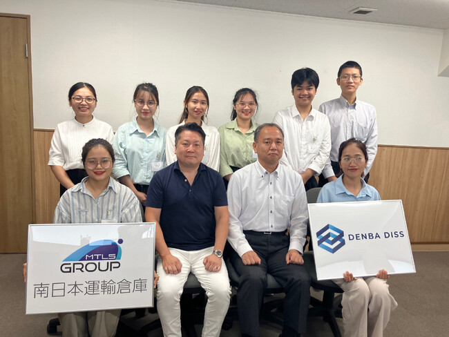 南日本運輸倉庫株式会社で、ベトナム人大学生のインターンシップがスタート・第３期生となる今回はトゥイロイ大学物流学科の男女6名が参加・日本文化の理解にも意欲的