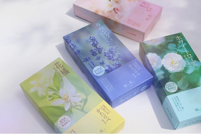 25周年を迎え進化するお線香『かたりべ』、さらに香り高くリニューアル　フレグランス用途のお香としても使用可能に　9月6日から発売