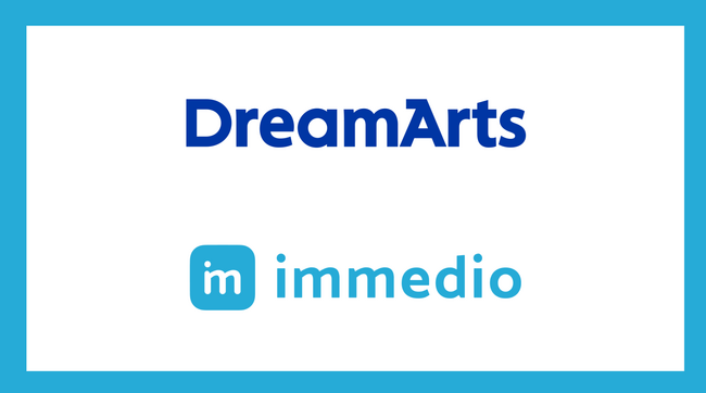 株式会社ドリーム・アーツが商談獲得自動化SaaS「immedio」、展示会ソリューション「immedio Forms」を導入