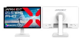JAPANNEXTが21.5インチ IPSパネル搭載 マルチタッチに対応したホワイトカラーのフルHD液晶モニターを29,980円で9月6日(金)に発売 JAPANNEXTが21.5インチ IPSパネル搭載 マルチタッチに対応したホワイトカラーのフルHD液晶モニターを29,980円で9月6日(金)に発売