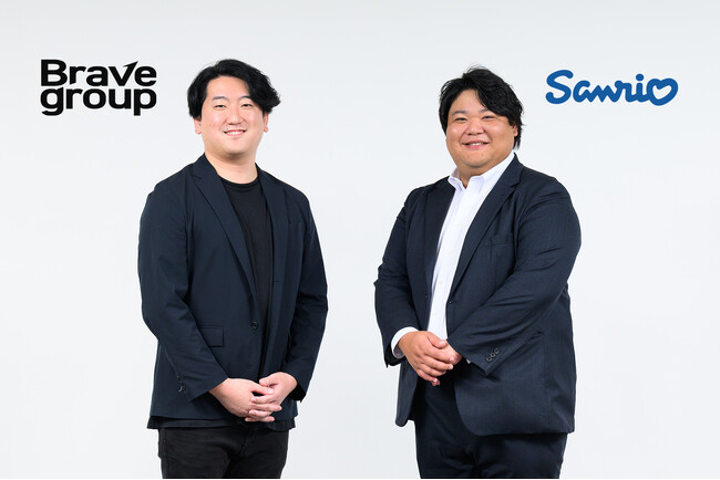 サンリオとBrave groupが資本業務提携 両社IPのグローバル化とバーチャル領域における事業拡大を促進