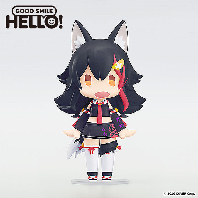 大人気バーチャルYouTuberグループ『ホロライブプロダクション』より、「大神ミオ」が「HELLO! GOOD SMILE」シリーズより登場！