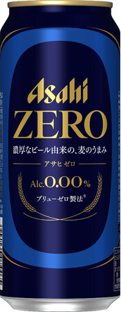 ノンアルコールビールテイスト飲料『アサヒゼロ』10月1日から缶500mlを発売し、ラインアップ強化
