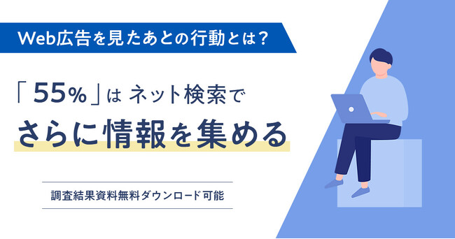 Web広告を見たあとの行動は「55％」が”ネット検索でさらに情報を集めると回答