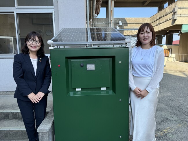 明石市内の小学校でスマートコンポスト導入のパイロット事業を開始