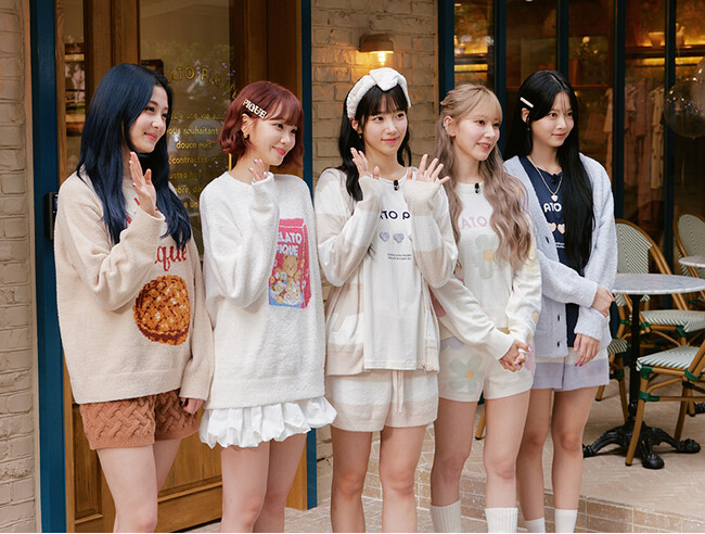 【gelato pique（ジェラート ピケ）】9/4 韓国フラッグシップストアがオープンし、LE SSERAFIM（ルセラフィム）が来店！！初日予算200％達成・完売アイテム続出の好スタート！