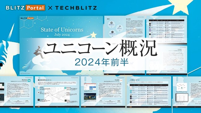 Perplexity AIなどのユニコーン企業をまとめた「ユニコーン概況 2024年前半」レポートをリリース