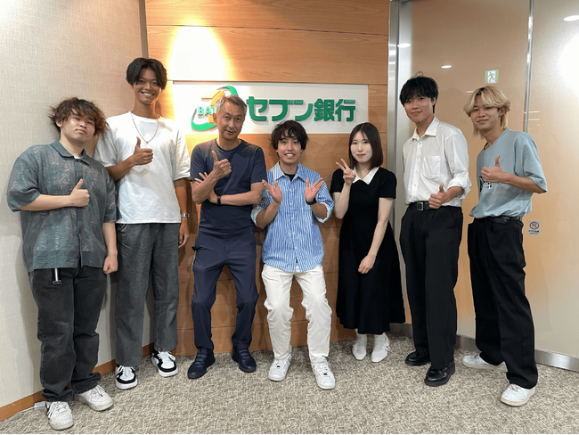 「セブン銀行×スケマネ」大学生が現役社長と本社でランチセッション