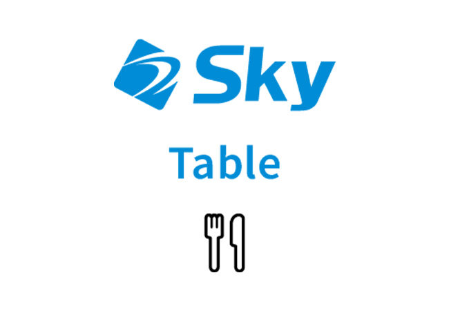 Ｓｋｙ株式会社が東京工業大学と連携強化 大岡山キャンパスの食堂「つばめテラス」に「Sky Table」の謝意ネーミングプレートが設置されました