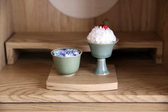 【意匠登録申請済】これご飯 !?お花 ?? ”仏花専門店 BUCCCA”が、仏飯をお花のごはんで新発売、５日で完売!!SNSで仏花が売れる。