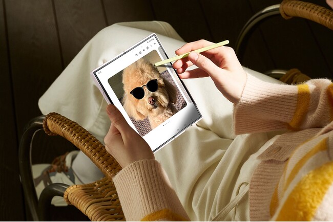 「Galaxy S22シリーズ｜Z Fold4｜Z Flip4」などの最新機種以外の8モデルに新次元を体感できる「最新Galaxy AI」が対応