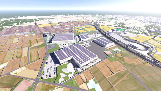 郡山中央SIC隣接地にフクダ・アンド・パートナーズと物流拠点集積パークを共同開発