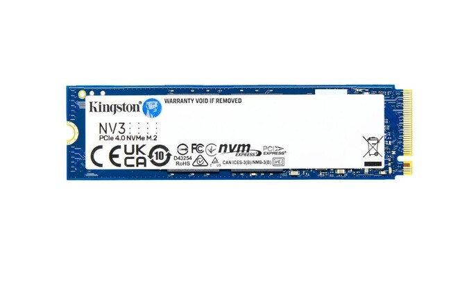 Kingston、次世代パフォーマンスを提供するNV3 PCIe 4.0 NVMe SSDを発表
