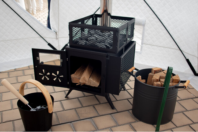 【ポートピアホテル】テントサウナ9/21～よりスタート ～ルーフガーデンサウナ～ 開放的な都会のオアシスで“ととのう”体験を