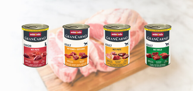 ドイツブランド アニモンダから自然な美味しさを追求するグランカルノに新作4種が新登場