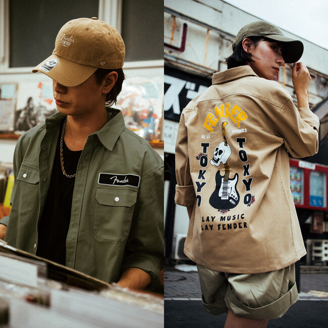 楽器メーカーFender(R)︎が提案するライフスタイルコレクションFender Tokyo Collectionより秋・冬の新作が登場！