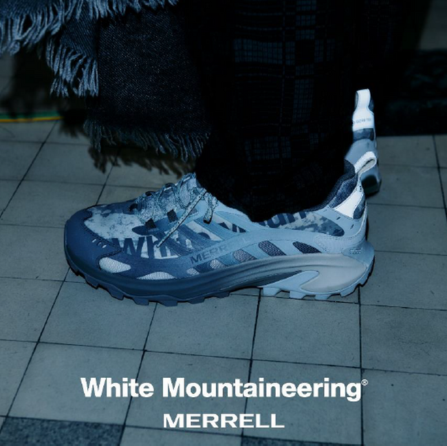 White MountaineeringとMERRELL 1TRLのコラボレーション「MOAB SPEED 2 GORE-TEX(R)×White Mountaineering」9月14日(土)より発売