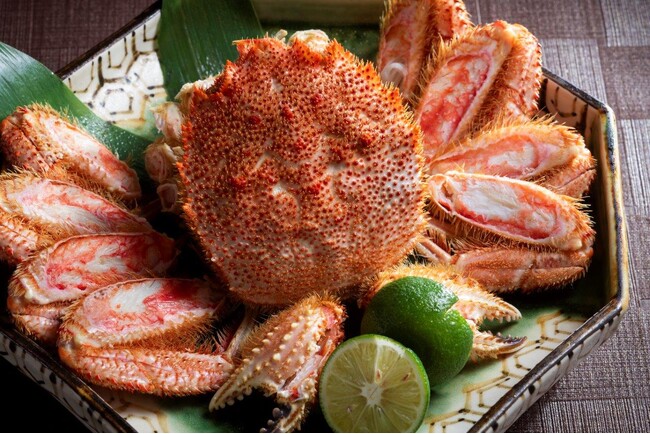 【登別温泉/望楼NOGUCHI登別】夕食をちょっと贅沢に♪北海道産毛蟹付プラン!