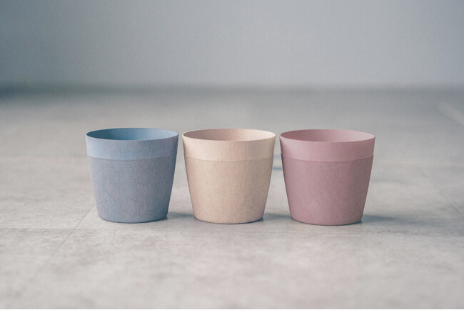 京都発、「紙と漆のうつわ」の新コレクション、“パステルうるし” に彩られた「KOMLA pastels」11月16日発売。