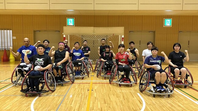 9月世界大会に初出場する 車椅子ハンドボール日本チーム決定!