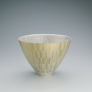 五金彩鉢「游ぐ月」 五金彩鉢「游ぐ月」