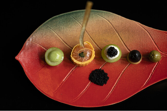 【星のや軽井沢】松茸やシャインマスカットなどの秋の味覚を味わう「山の懐石」秋限定メニュー提供開始｜提供開始日：2024年9月1日