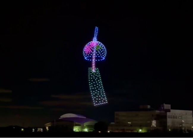 レッドクリフ、「沼田花火大会」初のドローンショーを9月14日に300機で実施