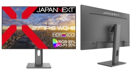 JAPANNEXTが27インチ IPSパネル USB-C給電に対応し、昇降式多機能スタンド搭載のWQHD液晶モニターを34,980円で9月13日(金)に発売 JAPANNEXTが27インチ IPSパネル USB-C給電に対応し、昇降式多機能スタンド搭載のWQHD液晶モニターを34,980円で9月13日(金)に発売