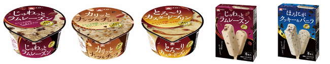 新商品アイスが続々登場！満足感たっぷり「素材のおいしさシリーズ」から5種類のアイスが９月30日（月）より新発売