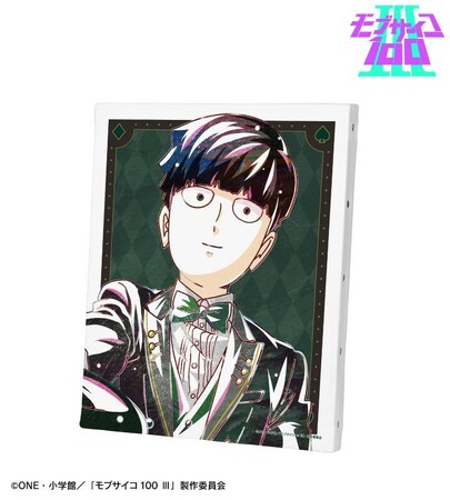 『モブサイコ100 III』の描き下ろしマジシャンver.Ani-Art キャンバスボードなどの受注を開始！！アニメ・漫画のオリジナルグッズを販売する「AMNIBUS」にて