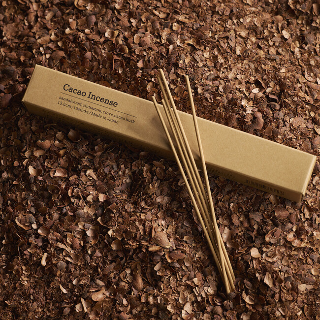 【世界初】サステナブル＆香りで楽しむカカオの極上体験。横浜発クラフトチョコレート専門店VANILLABEANSの「カカオハスクのお香」 9月18日(水)発売！