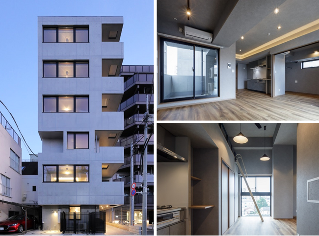 不動産投資支援事業を展開するフェイスネットワーク　アーバン×インダストリアルが新たな価値を生み出す賃貸マンション「GranDuo(グランデュオ) 武蔵小山４」が完成！