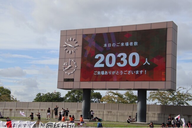 今シーズンFC刈谷ホーム最終戦　来場者「2030名」がリーグ優勝へ向け共に勝利を分かち合う
