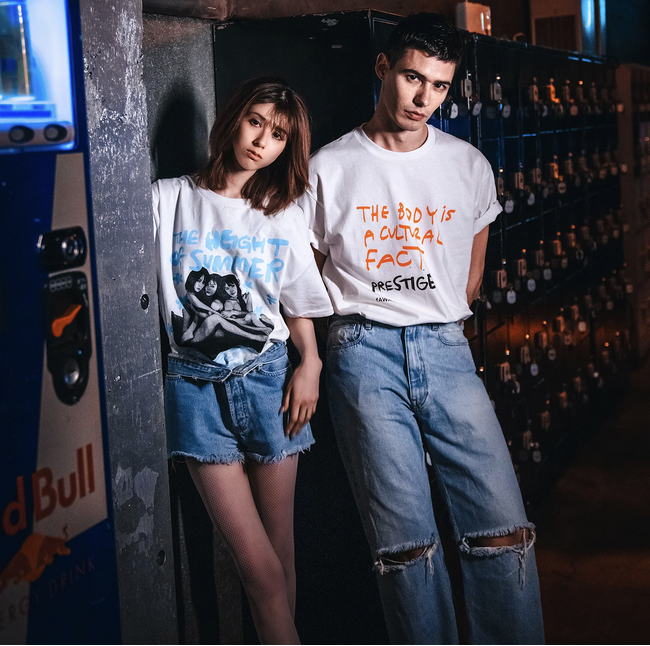 【注目】アーティストとのコラボや、アジア各国のセレクトショップで取り扱われたことで話題の「PRESTIGE APPAREL（プレステージアパレル）」が「60%」に入店。