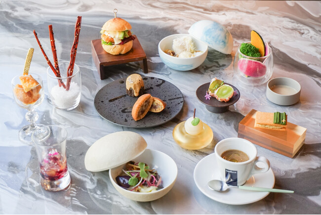 贅沢な秋の味覚が詰まった『ワンランク上の浄水ハイティー~Autumn~』