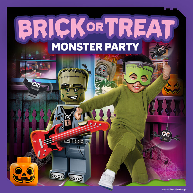 期間限定「ブリック・オア・トリート モンスター・パーティー」　カラフルなレゴ(R)ブロックとハロウィンムードにあふれた年に一度のお楽しみ